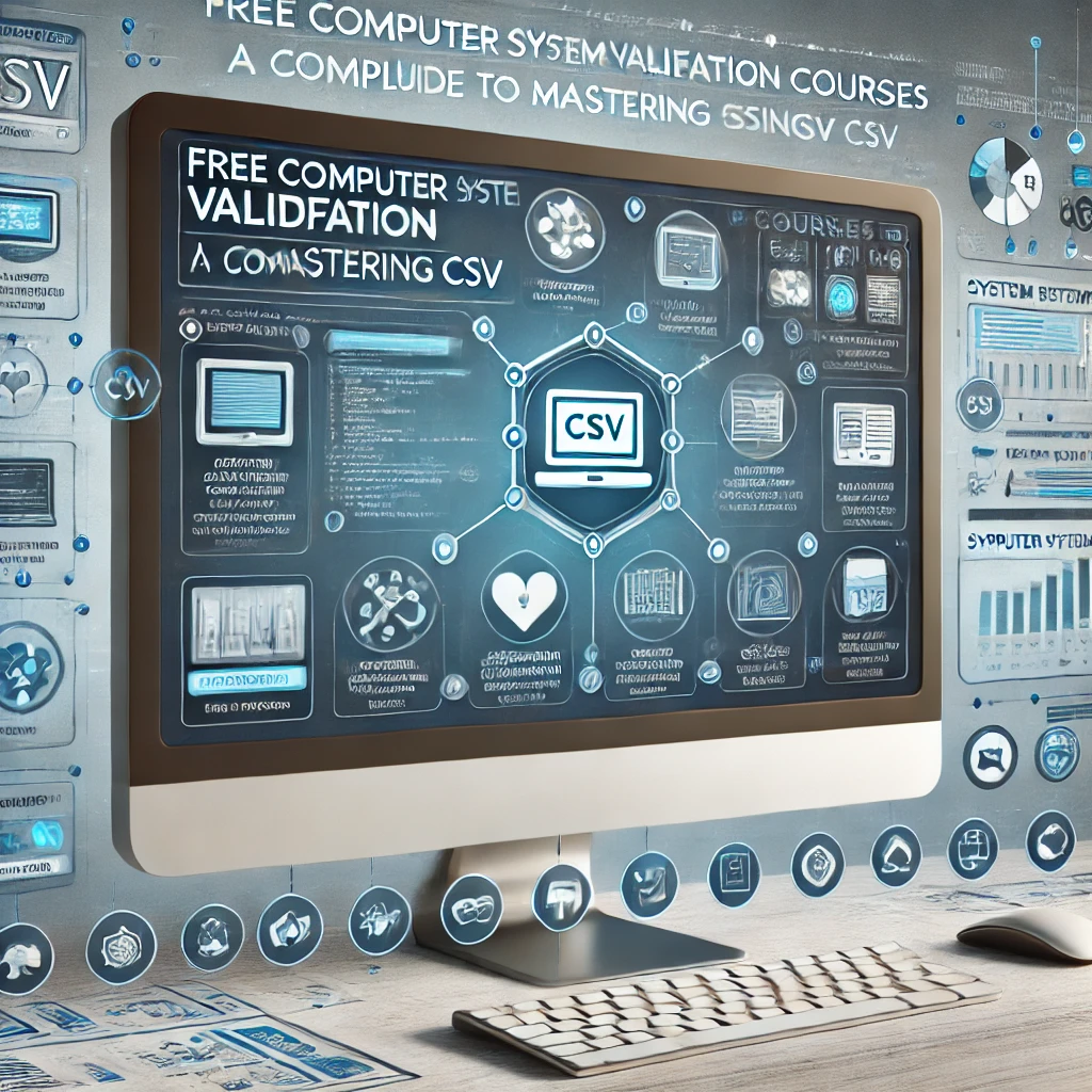 Free Computer System Validation Courses: Learn CSV Online for Beginners